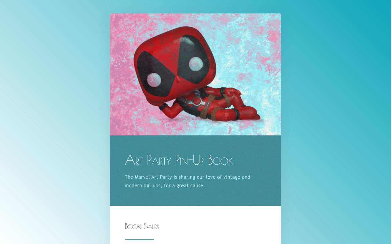 Art Party Pinup Book